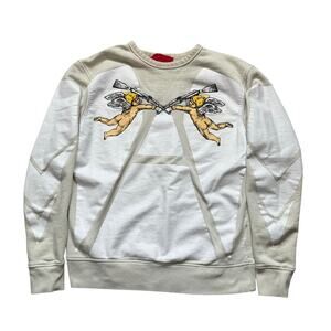 Vie + Riche Angels Pullover Crewneck Sz S